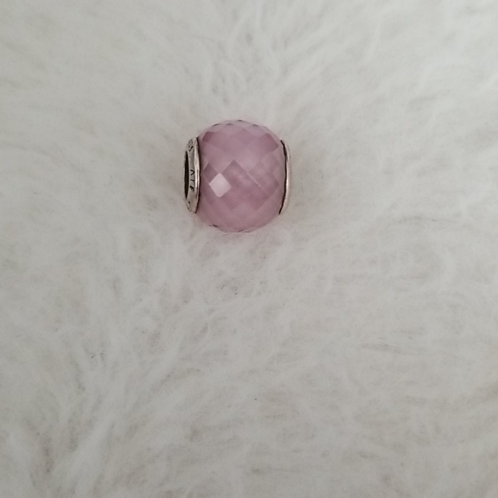 Pink pandora charm